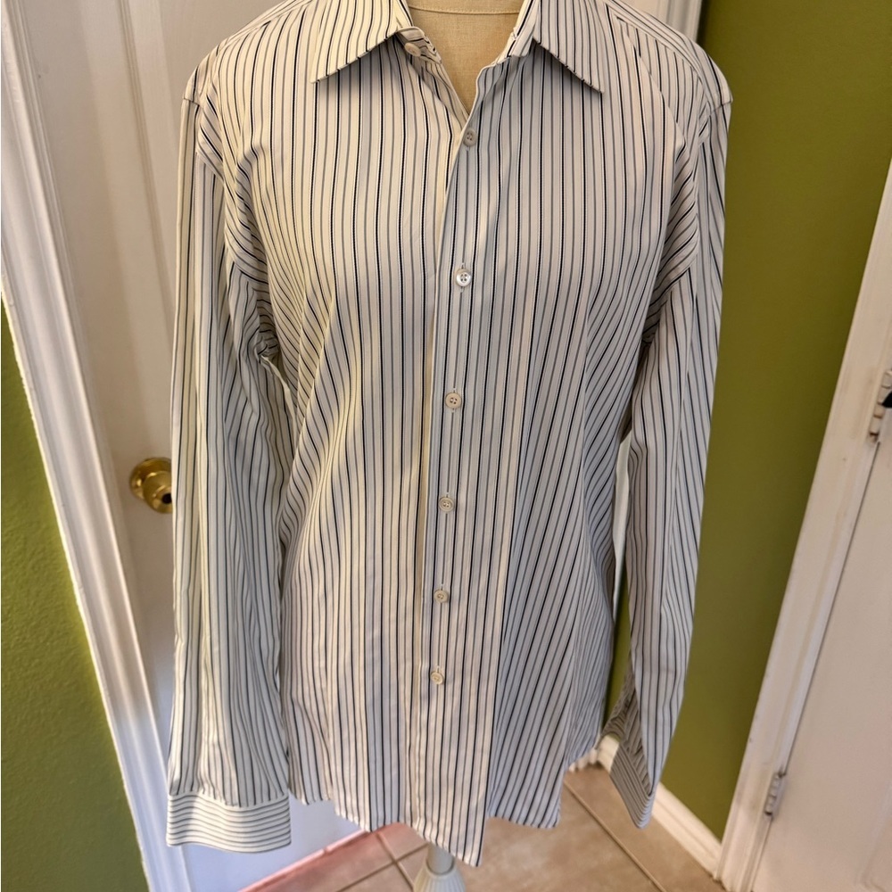 Prada Classic Striped Men's Shirt